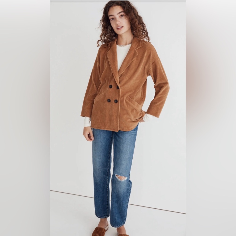 Madewell Knit Corduroy Redford Blazer – Size 1X